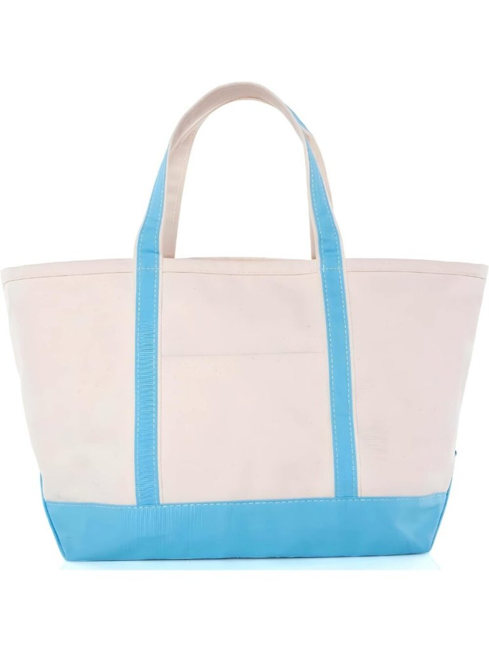 Large Canvas Tote Bag for Women - Multi-Colored Design, Ideal for Travel